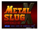 Metal Slug X (Neo Geo MVS (arcade))